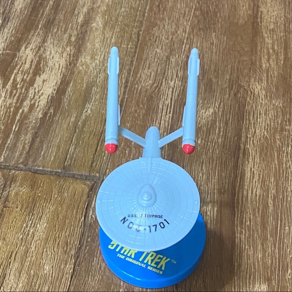 ACC The Bobbleship Enterprise Star Trek Themed Dashboard Bobbler